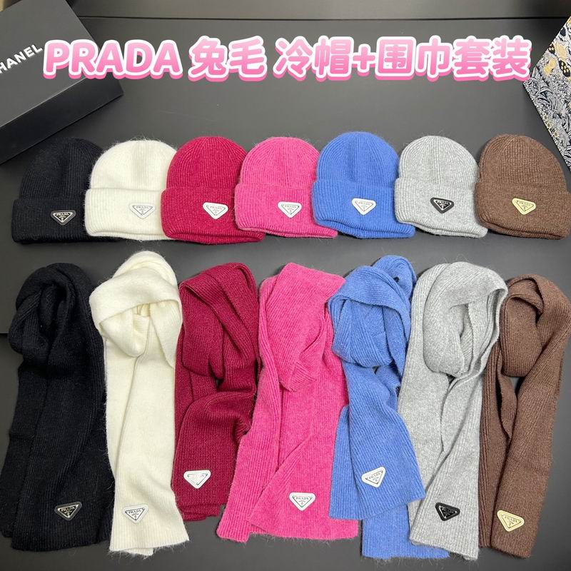 Prada Scarf Hat dx09
